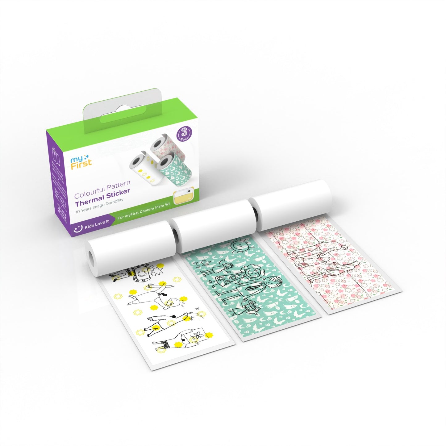 Thermal Sticker with Patterns for myFirst Camera Insta 2/Insta Wi/Insta 20